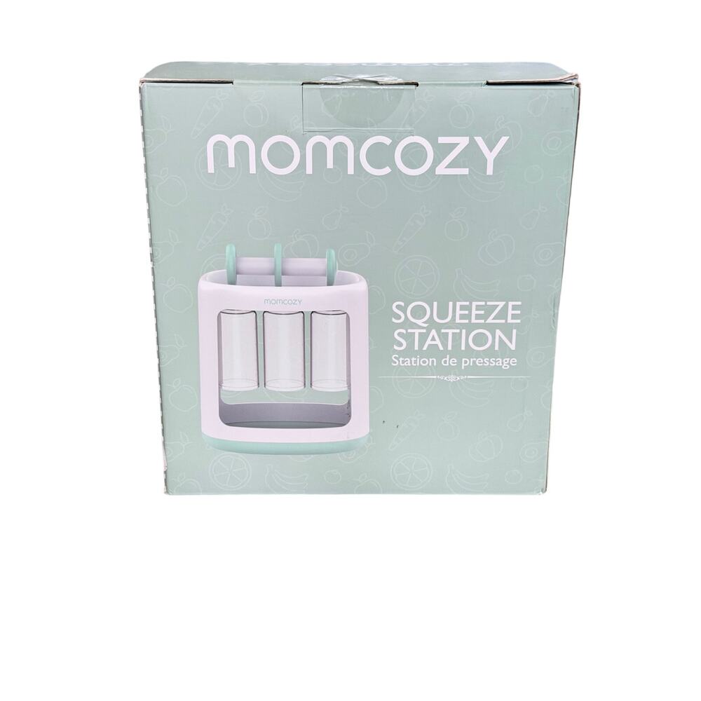 Momcozy Squeeze Station Baby Food Pouch Filling Station Kit NIB